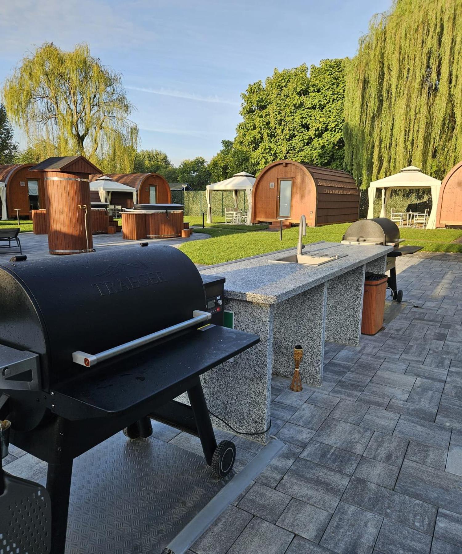 Vicolungo Glamour Lodge & Spa - Free Spa Hot Tub E Sauna エクステリア 写真